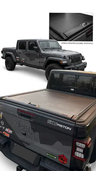CORTINA METALICA MANUAL JEEP GLADIATOR